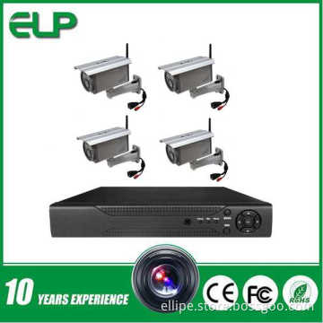 4CH Outdoor Waterproof&Vandal Resist WiFi 720p IP Camera 1*4t HDD Capacity NVR Plug and Play CCTV Survillance Cameras Systems